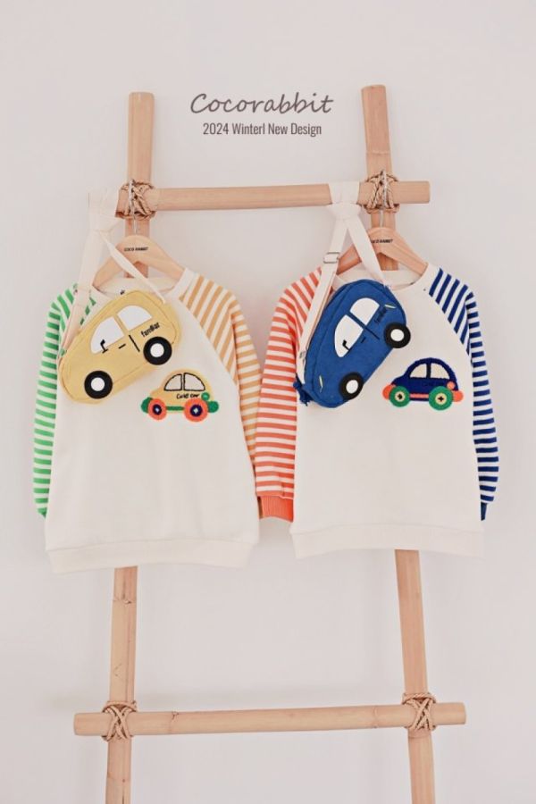 COCO RABBIT 車車上衣(含包包) 
