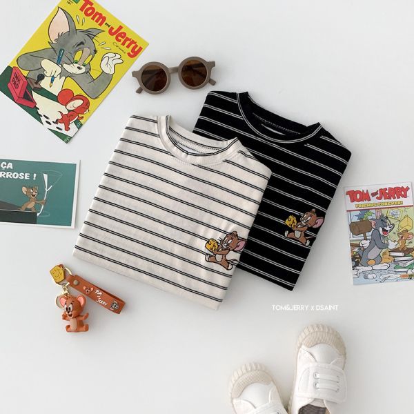 DSAINT  JERRY聯名條文長T 