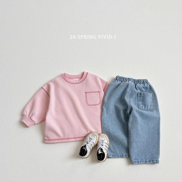 正韓-立體縫線口袋短褲套裝(VIVID) 