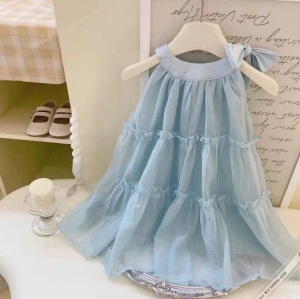 甜美無袖蛋糕裙 