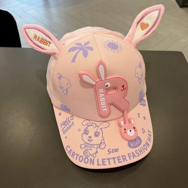 字母動物帽 