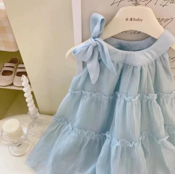 甜美無袖蛋糕裙 