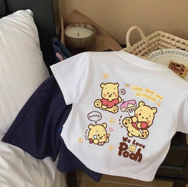 純棉雙面維尼短袖T 