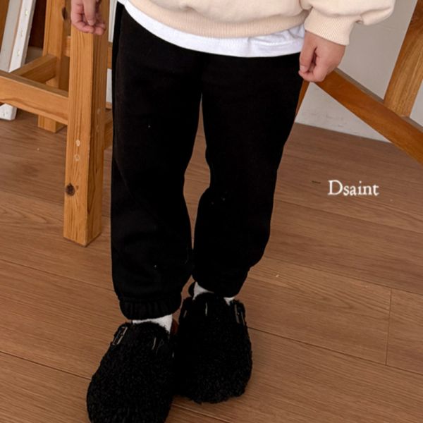 DSAINT 微刷毛束口棉褲 