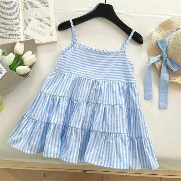 渡假風罩衫背心裙（送帽子） 