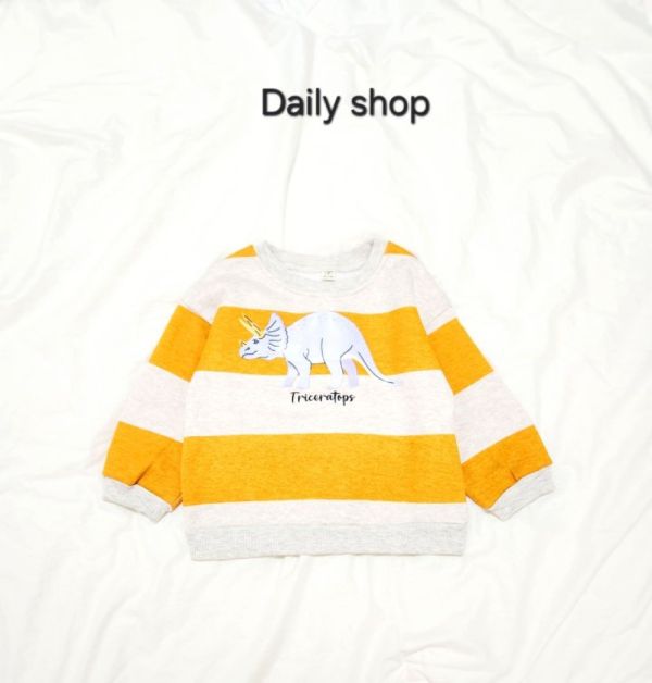DAILY SHOP 微絨恐龍上衣 