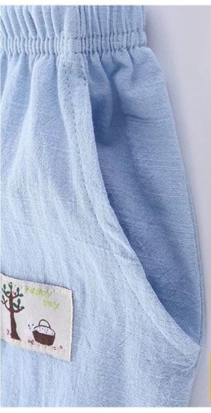 棉麻透氣休閒褲 