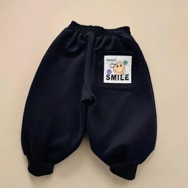 純棉笑臉棉褲 