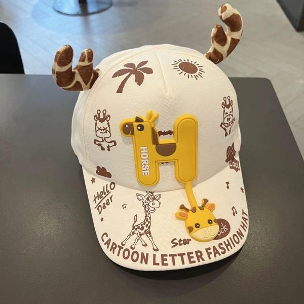 字母動物帽 