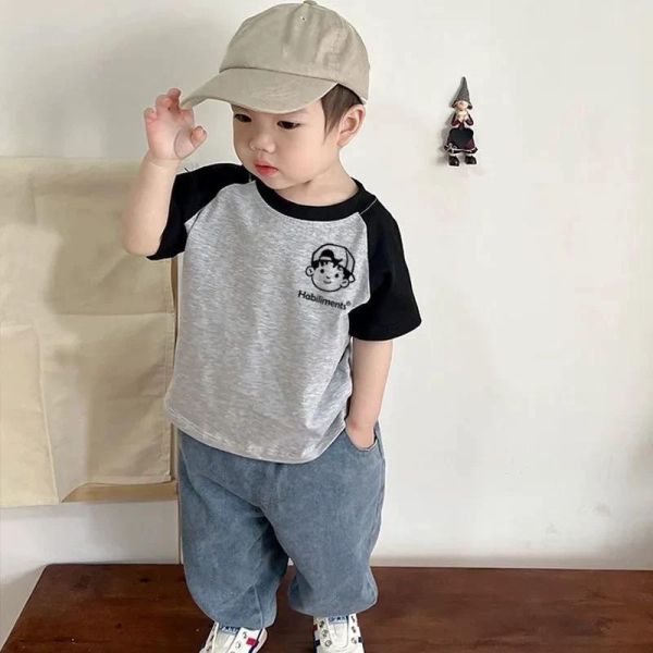 純棉雙面小男孩短袖T 