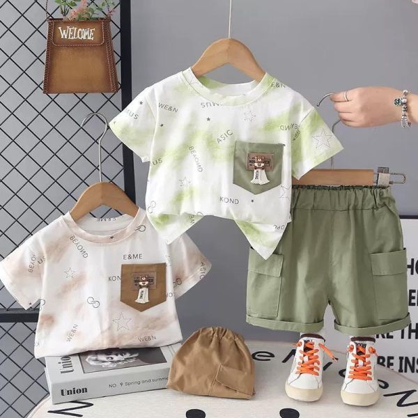 暈染星星短袖套裝 