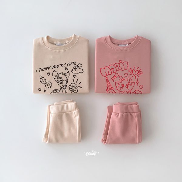 Disney×DSAINT 小鹿斑比Marie聯名套裝 