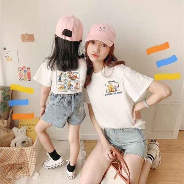 純棉雙面維尼好朋友親子裝 