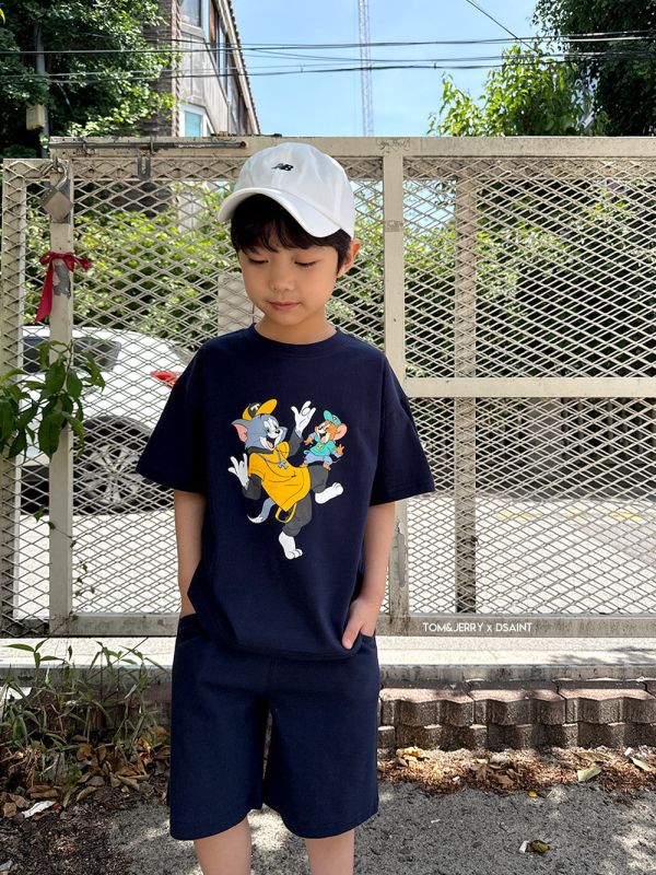 DSAINT  聯名Tom Jerry嘻哈套裝 