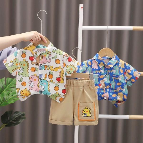 Q版恐龍襯衫套裝 