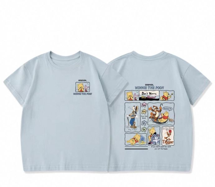 純棉雙面維尼好朋友親子裝 