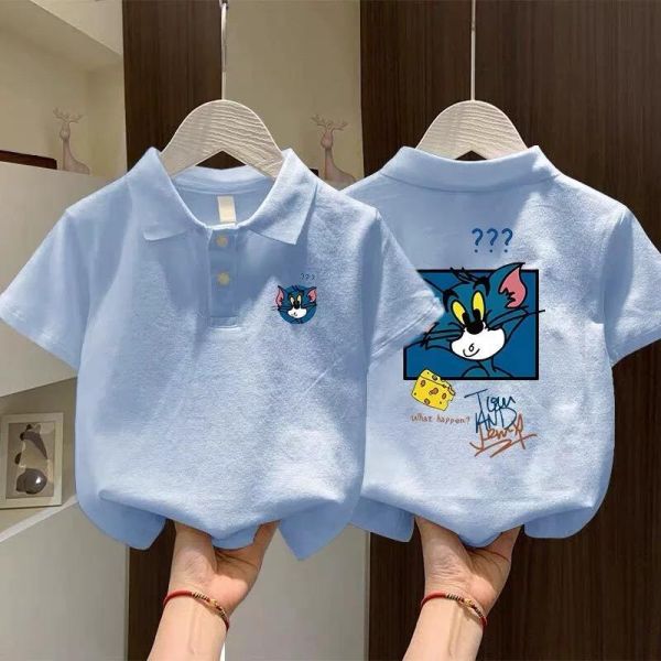 純棉雙面湯姆貓短袖T 