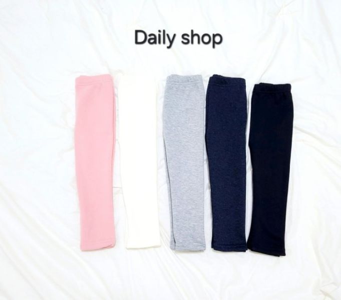 DAILY SHOP  刷毛緊身褲 