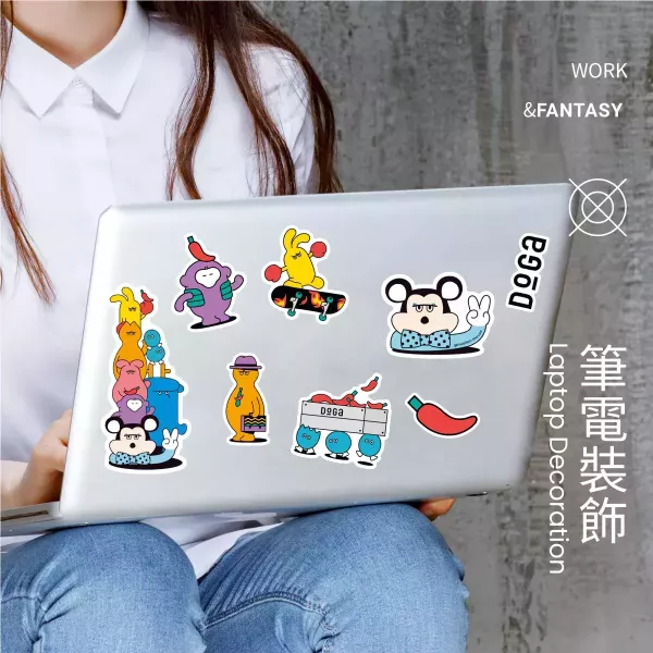 DoGa「花蓮限定款」花蓮鼠設計貼紙 