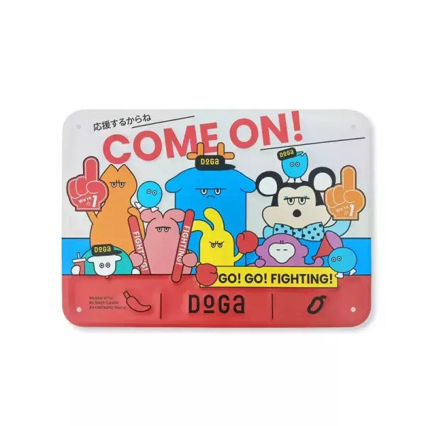 DoGa「花蓮限定款」花蓮鼠 裝飾鐵板 