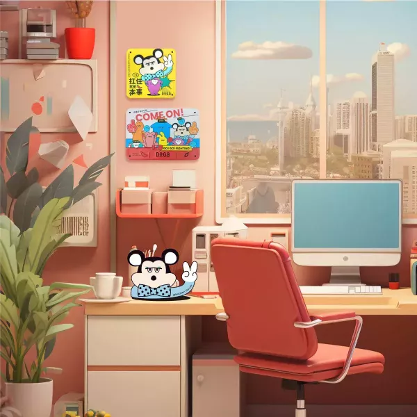 DoGa「花蓮限定款」花蓮鼠 裝飾鐵板 