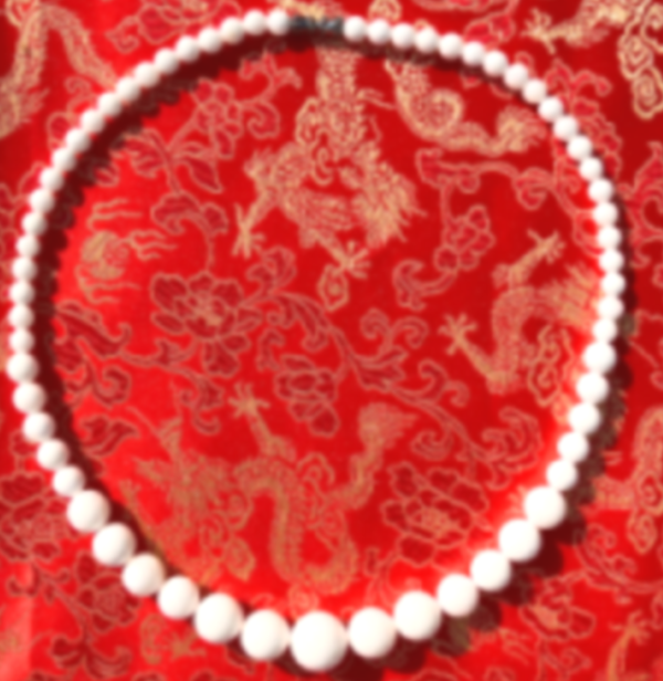 白硨磲6-14mm項鏈 