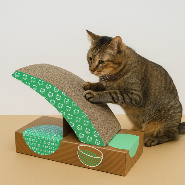 Custom Cat Scratcher & Cat House 貓抓板,抓板,台灣,工廠,製造,少量,貓抓板定製,台灣工廠,紙品,印刷廠,紙廠,浪紙,