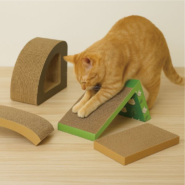 Custom Cat Scratcher & Cat House 貓抓板,抓板,台灣,工廠,製造,少量,貓抓板定製,台灣工廠,紙品,印刷廠,紙廠,浪紙,