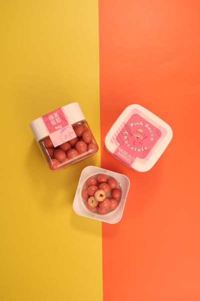 榛果莓莓巧克力球 