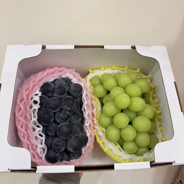 日本麝香葡萄+貓眼葡萄 