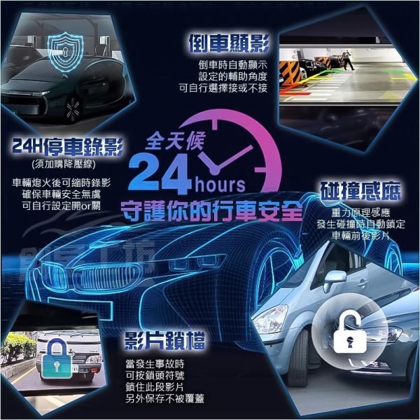 【含基本安裝】11.26吋大螢幕 4K+2K行車記錄器 (前後SONY鏡頭) 支援WIFI APP傳輸檔案 全觸控螢幕 前後雙錄影 停車監控 SONY鏡頭 聲控語音 行車紀錄器 