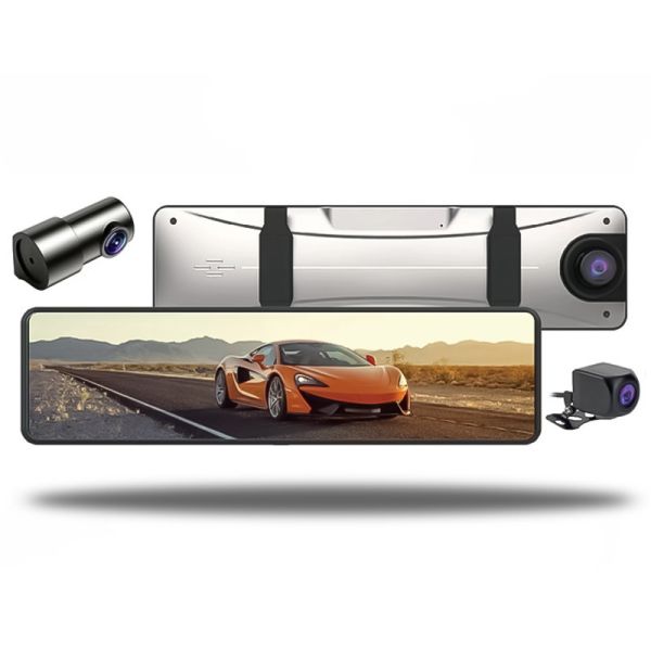 【含基本安裝】三鏡頭(車內) 2.5K行車記錄器 (前SONY鏡頭)11.88吋大螢幕 支援WIFI APP傳輸檔案 全觸控螢幕 前後雙錄影 停車監控 SONY鏡頭 聲控語音 行車紀錄器 