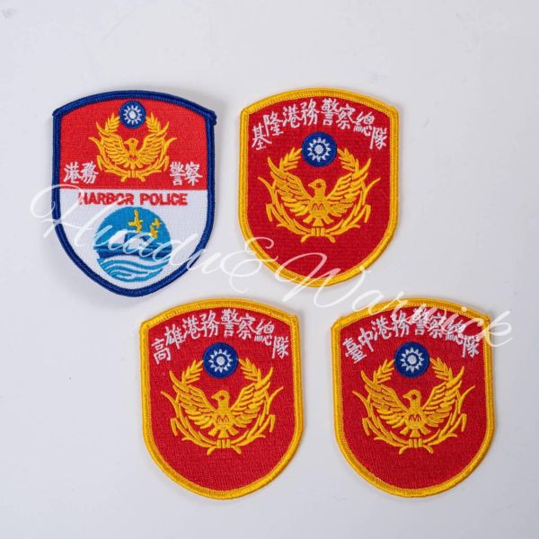 【Huadu&Warwick】警察丨港務警察臂章 港務警察臂章,基隆港務警察總隊,臺中港務警察總隊,高雄港務警察總隊,花蓮港務警察總隊