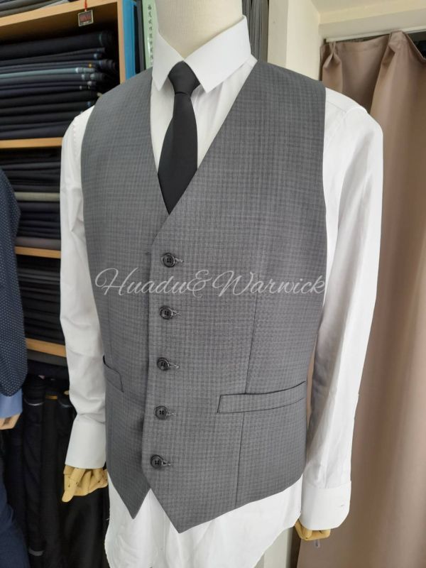 【Huadu&Warwick】手工訂製西裝背心 