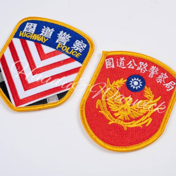 【Huadu&Warwick】警察丨國道警察臂章 國道警察臂章