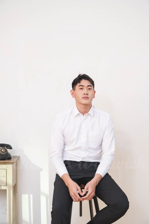 【Huadu&Warwick】手工定製襯衫 (白色) 