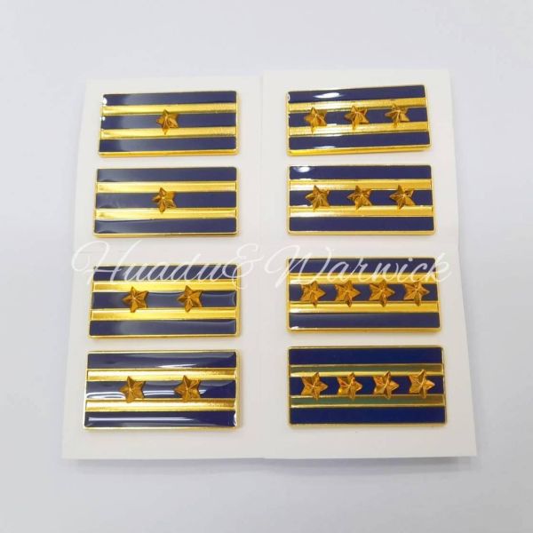 【Huadu&Warwick】海巡丨海巡階級章・壓克力 海巡階級章,壓克力,階級章,釘釦式領章,海巡,硬式領階級章