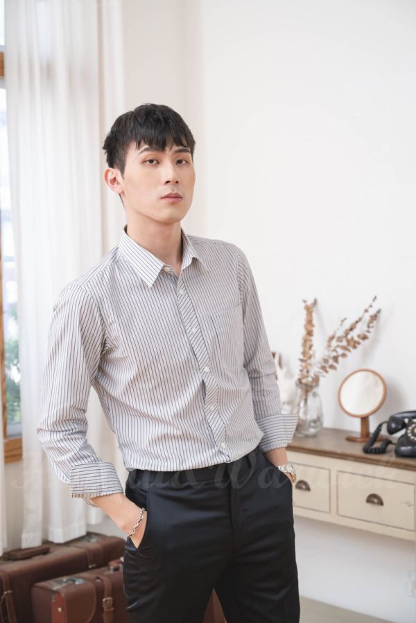 【Huadu&Warwick】手工定製襯衫 (條紋) 