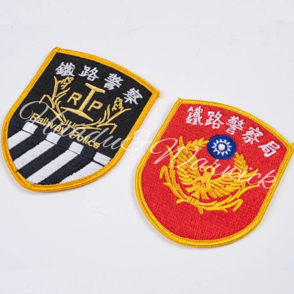 【Huadu&Warwick】警察丨鐵路警察臂章 鐵路警察局臂章