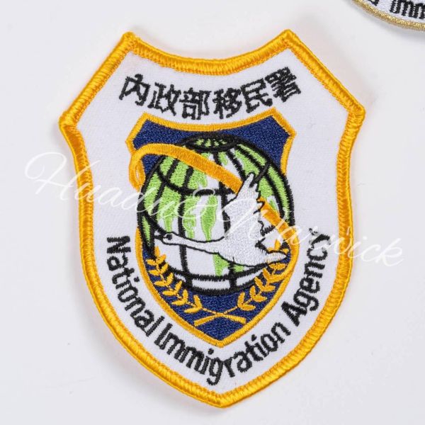 【Huadu&Warwick】移民署丨移民署臂章・徽章 移民署臂章,移民署徽章,移民署小翅膀,移民署署徽,移民署胸章