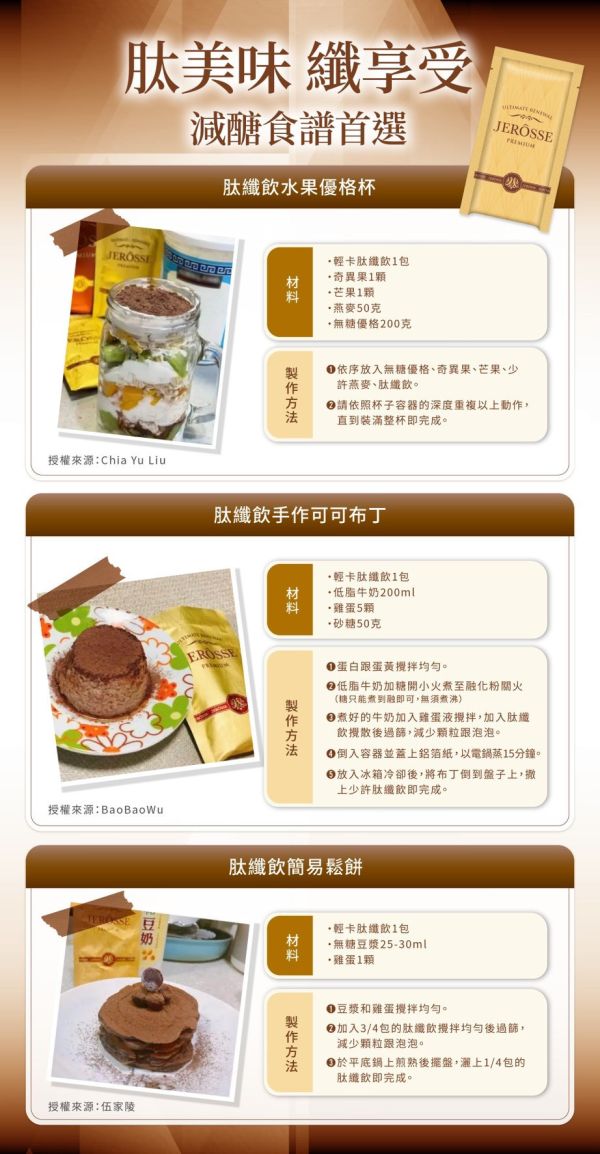 婕樂纖肽纖飲可可口味 