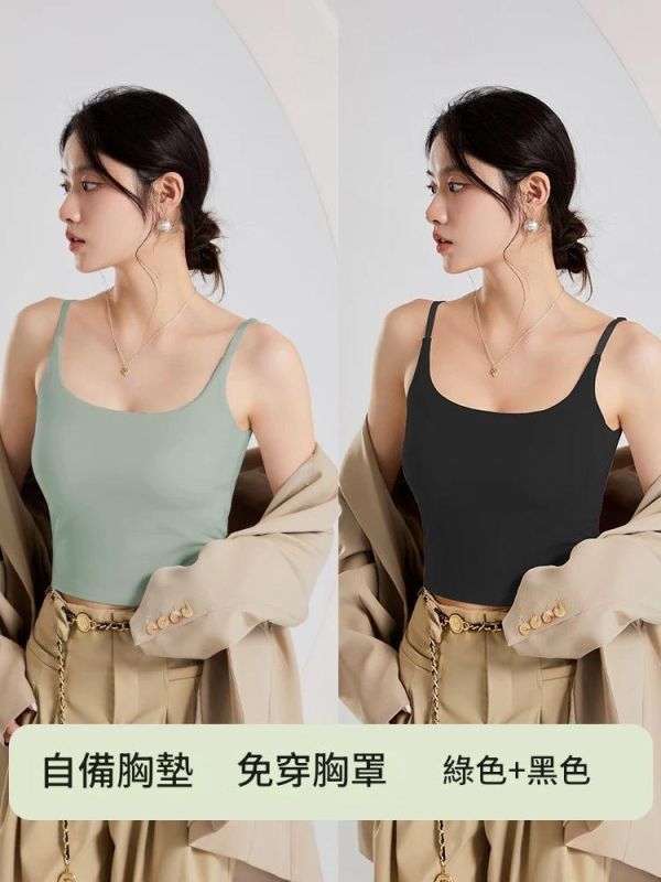 一體式背心 | 免穿內衣x可調肩帶 