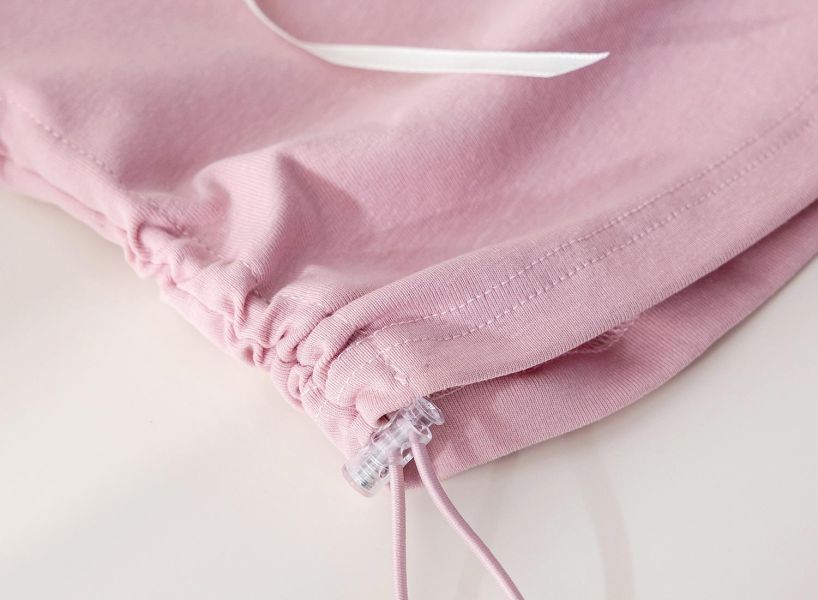 愛心蝴蝶結抽繩上衣 愛心蝴蝶結抽繩上衣