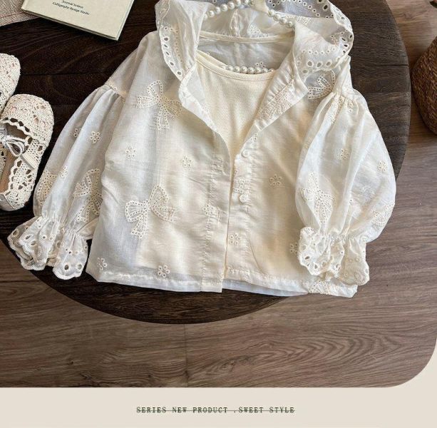 蝴蝶結防曬外套 蝴蝶結防曬外套