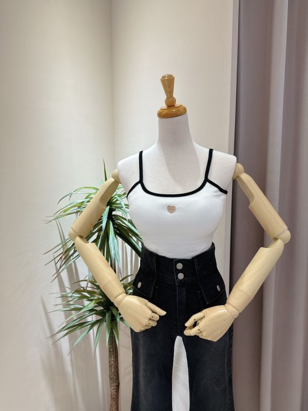 愛心小金牌磨毛撞色小可愛 愛心小金牌撞色小可愛