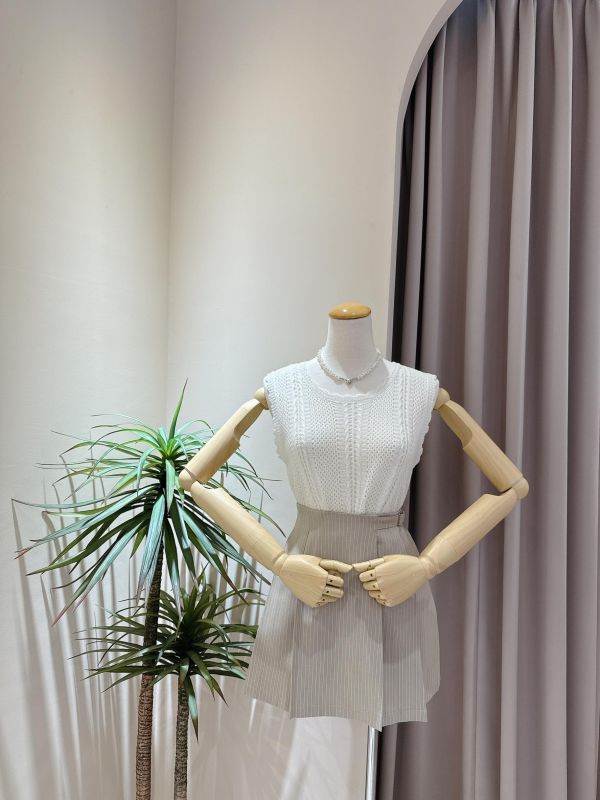 直條紋西裝短裙 直條紋西裝短裙