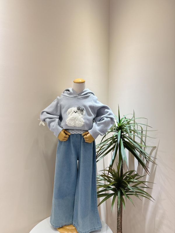 蕾絲後口袋愛心牛仔褲 蕾絲後口袋愛心牛仔褲