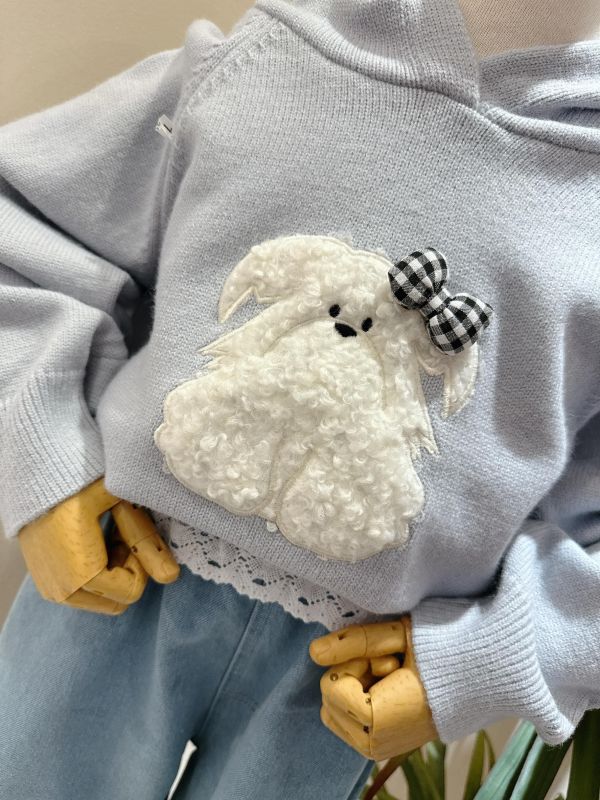 QQ毛立體小狗毛衣 QQ毛立體小狗毛衣