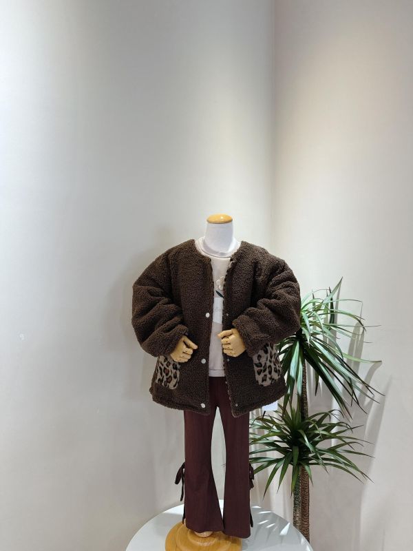 豹紋QQ毛外套(正反穿) 豹紋QQ毛外套(正反穿)