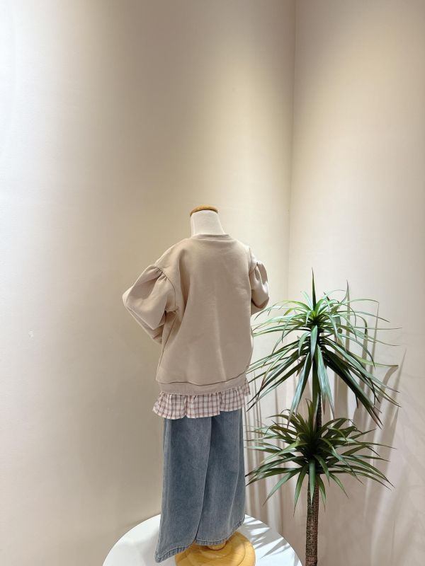 立體毛線花上衣 立體毛線花上衣